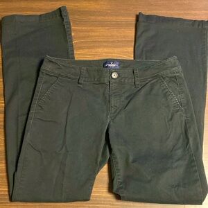 American Eagle Black Kick Boot Jeans Size 8